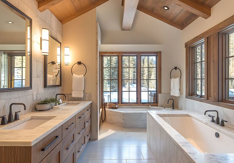 Custom Bathroom Features